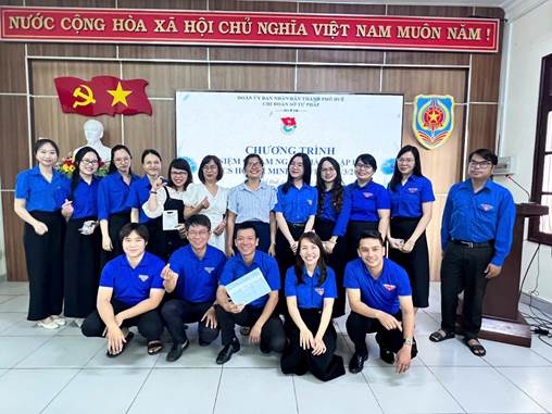Sôi nổi hoạt động kỷ niệm 95 năm Ngày thành lập Đoàn TNCS Hồ Chí Minh tại Chi đoàn Sở Tư pháp